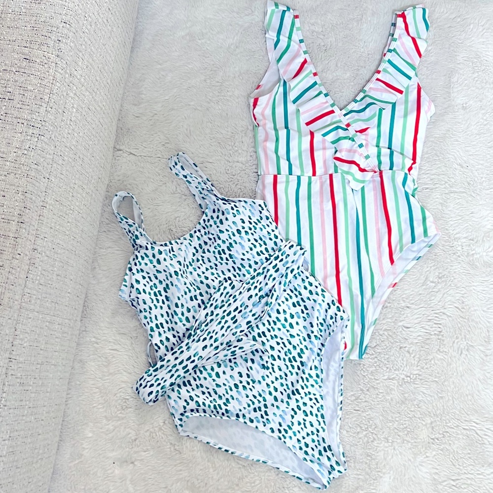 BUNDLE 2 for 1 SHEIN bathing suits.